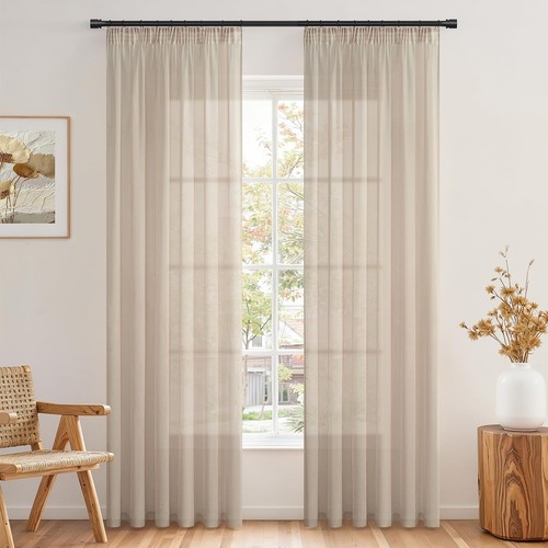 Gardinen beige wohnzimmer - gardinen,